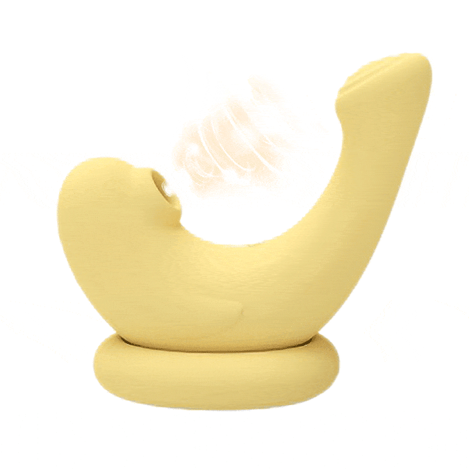 Waterproof vibrator with multiple vibration and suction modes