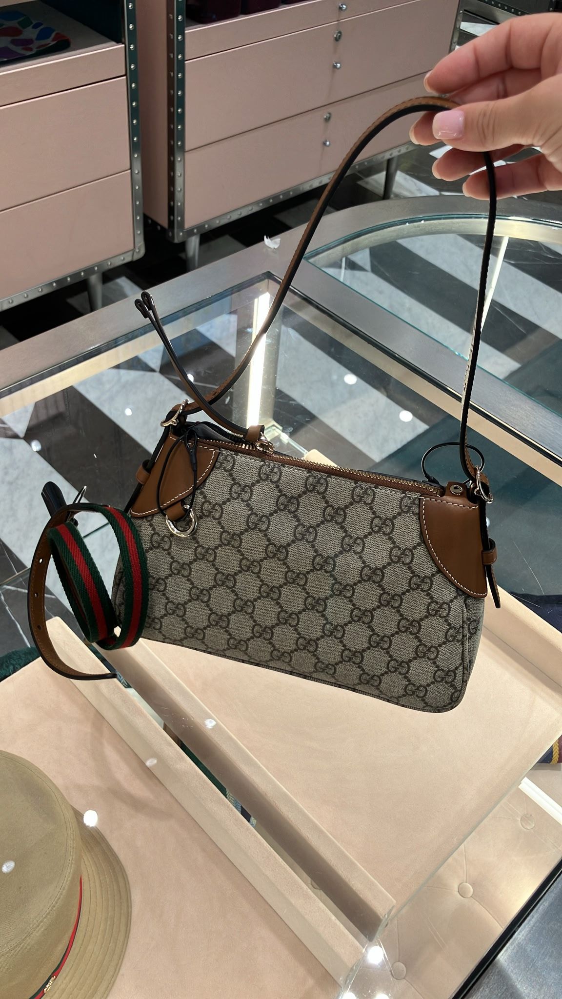 Gucci GG Emblem shoulder bag