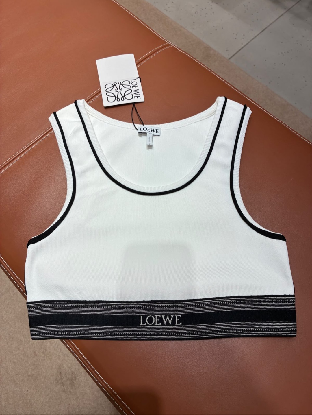 Loewe Cropped Tank Top