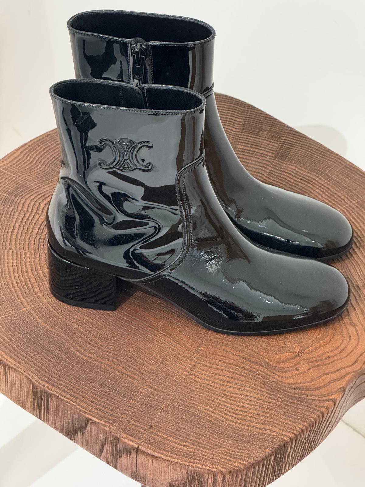 Celine Triomphe Zipped Boot