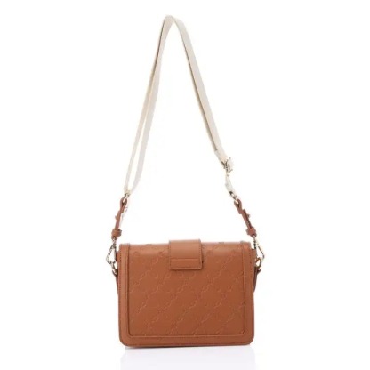 LID-DJTV-020 Self Leather Cross Body Bag-Havana