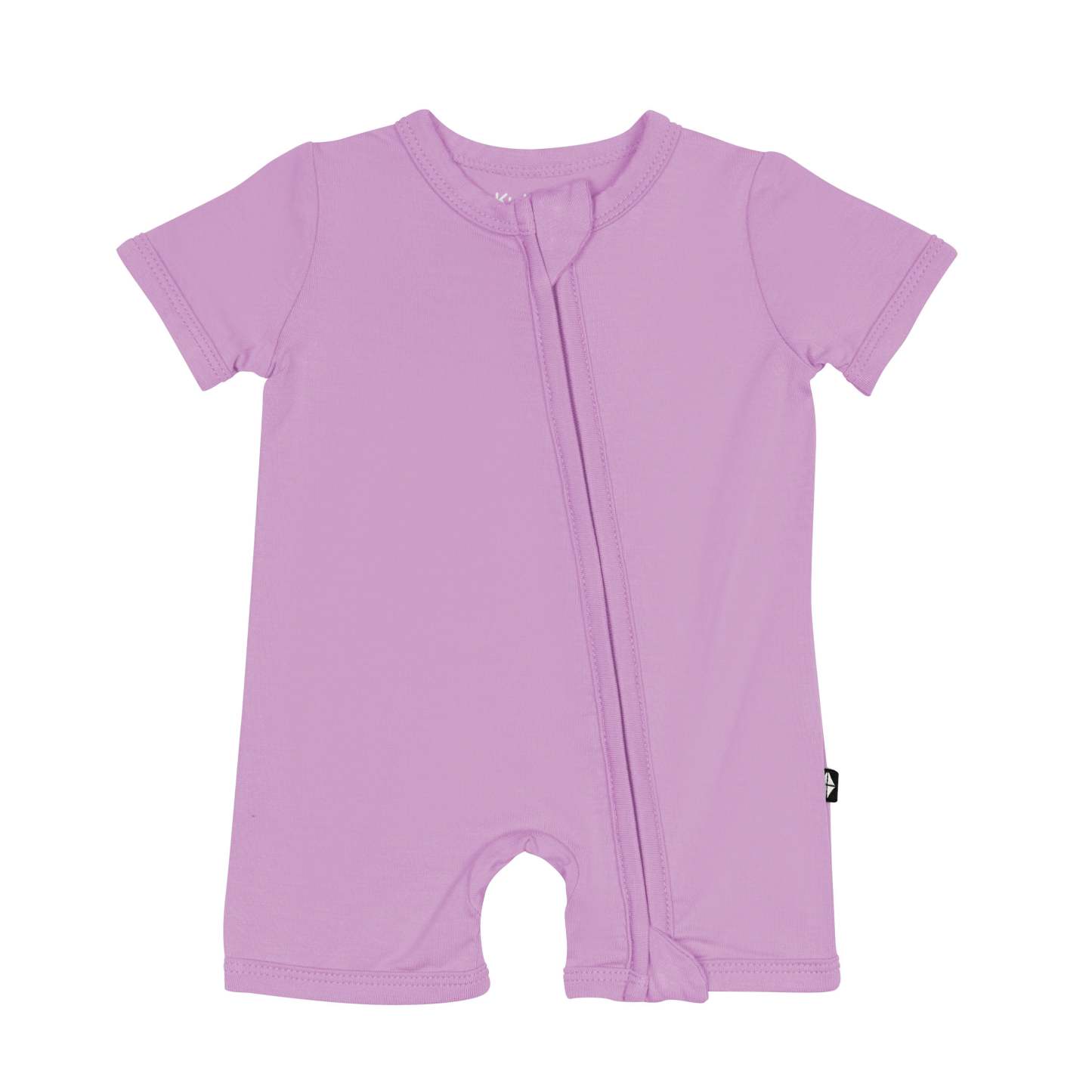 Kyte Baby Zippered Shortall Romper in Poi