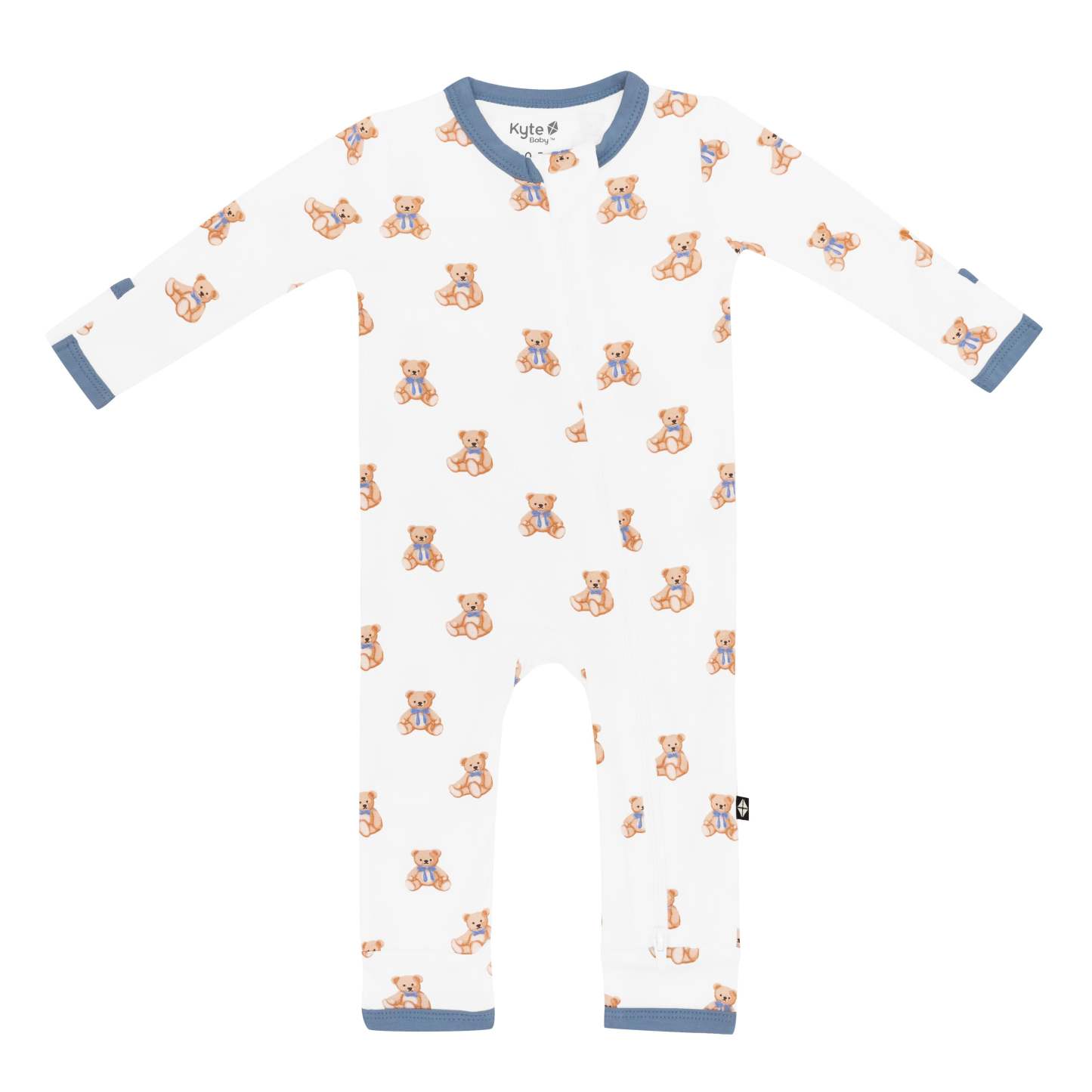 Kyte Baby's Zippered Romper in Teddy Bear