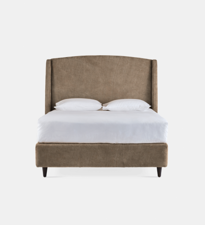 Sawyer Leather Full Bed Double Extra Length (17947)