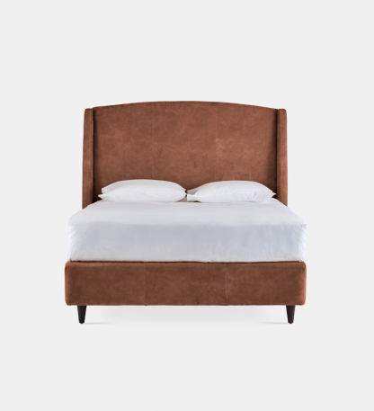 Sawyer Leather Full Bed Double Extra Length (17963)