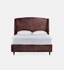 Sawyer Leather Full Bed Queen Standard Length (56625)