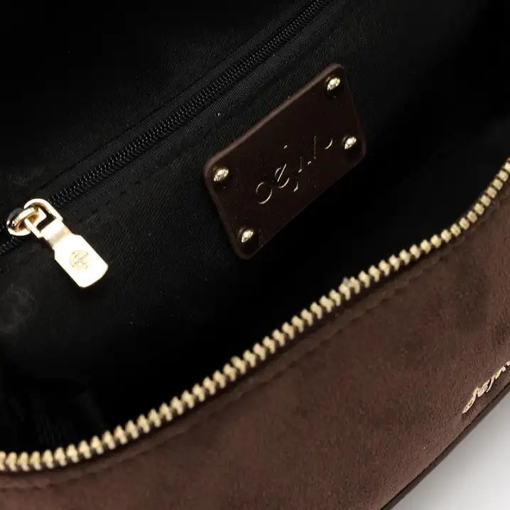 LID-DVTX-002 Suede Handbag