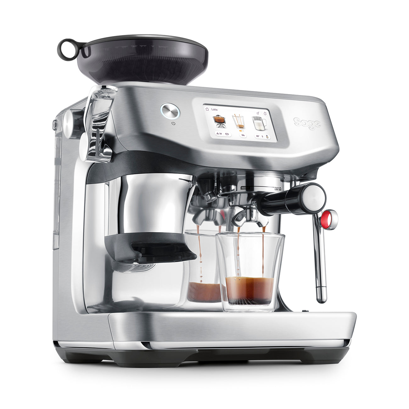 Barista Touch Impress Bean-to-Cup Coffee Machine – Cold Extraction - Sea Salt | SES882SST4GUK1