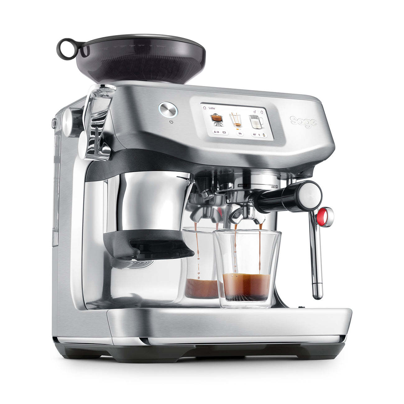 Barista Touch Impress Bean-to-Cup Coffee Machine – Cold Extraction - Sea Salt | SES882SST4GUK1