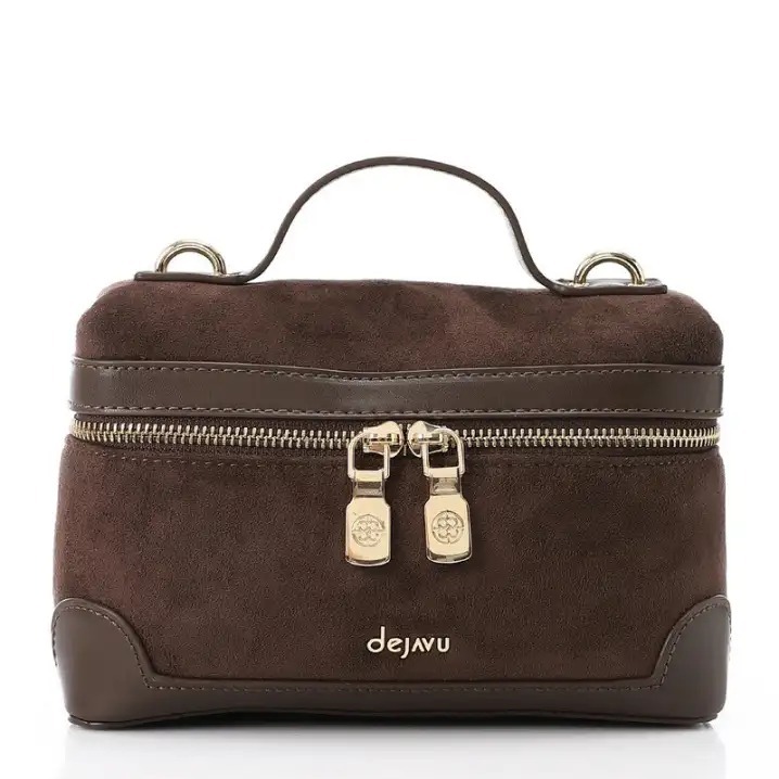 LID-DVTX-002 Suede Handbag