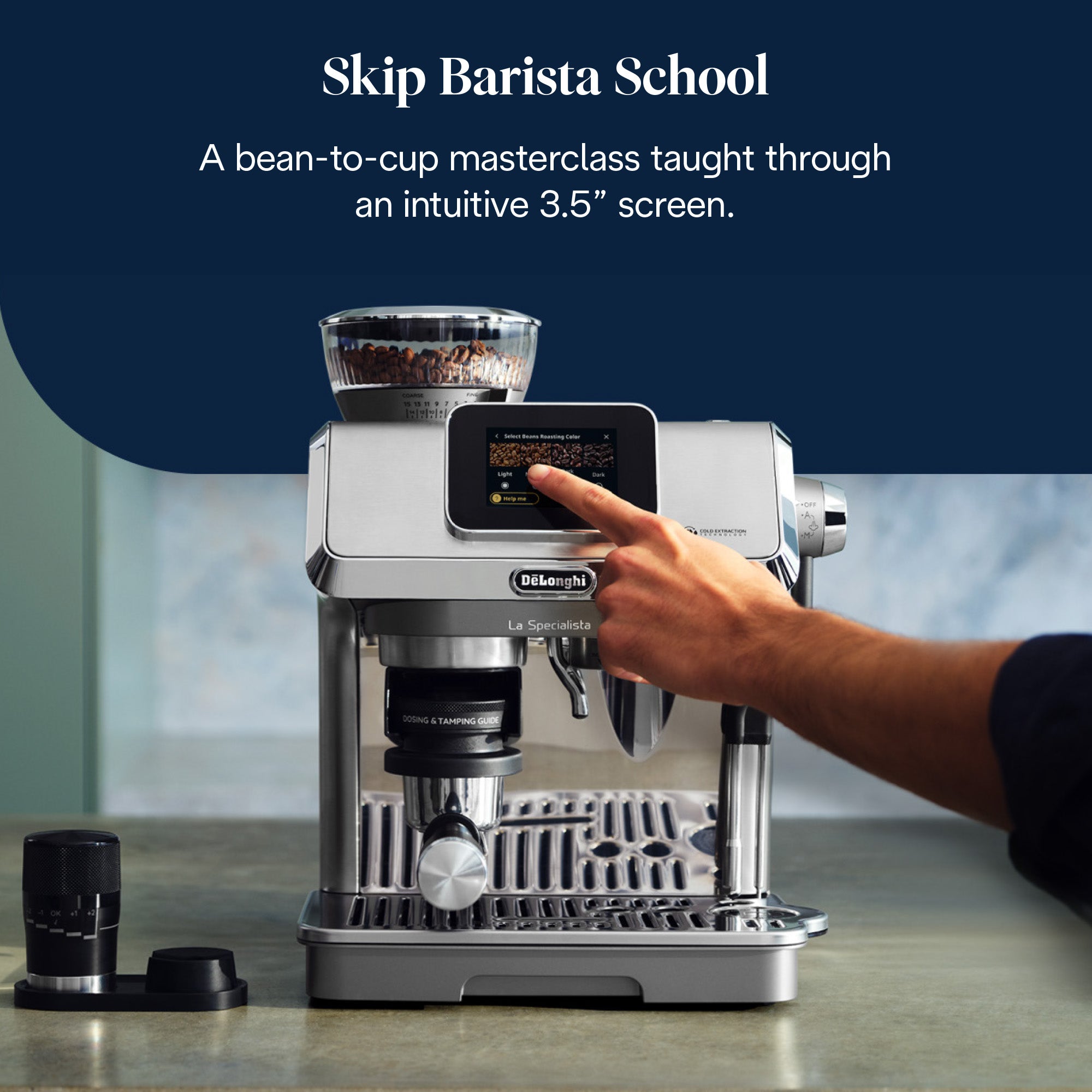 La Specialista Touch Manual Coffee Maker | EC9455.M