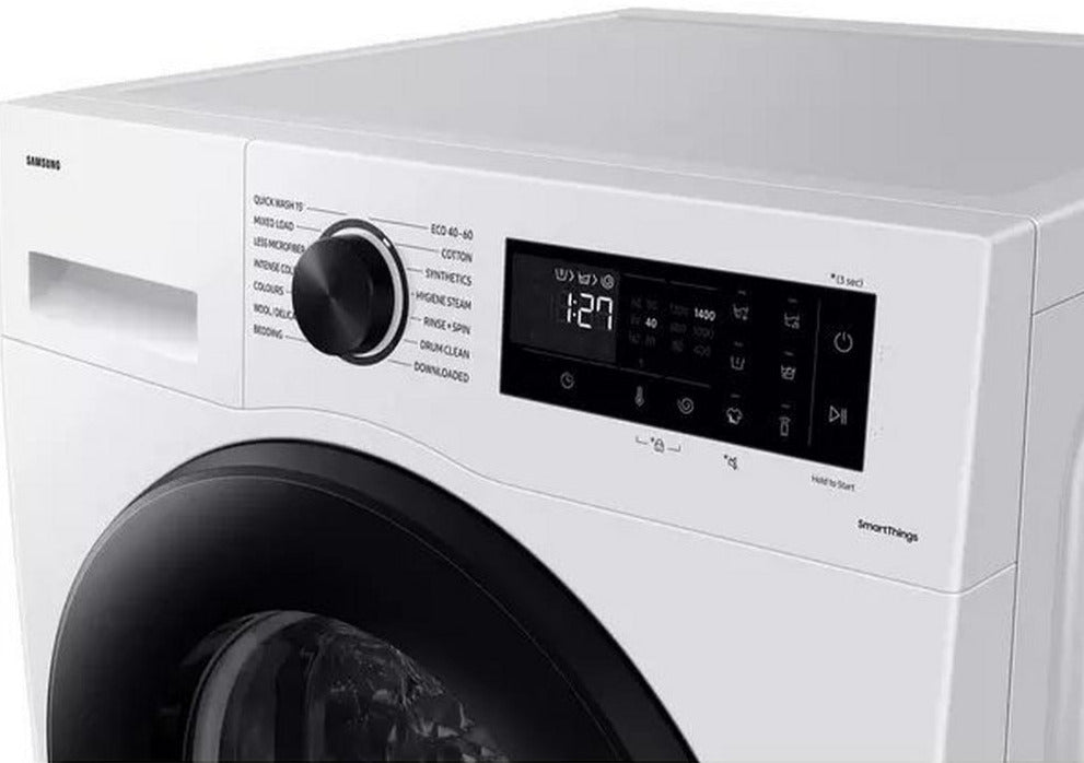 Samthtsung WW90CGC04DAEEU 9Kg Washing Machine with 1400 rpm - White - A Rated