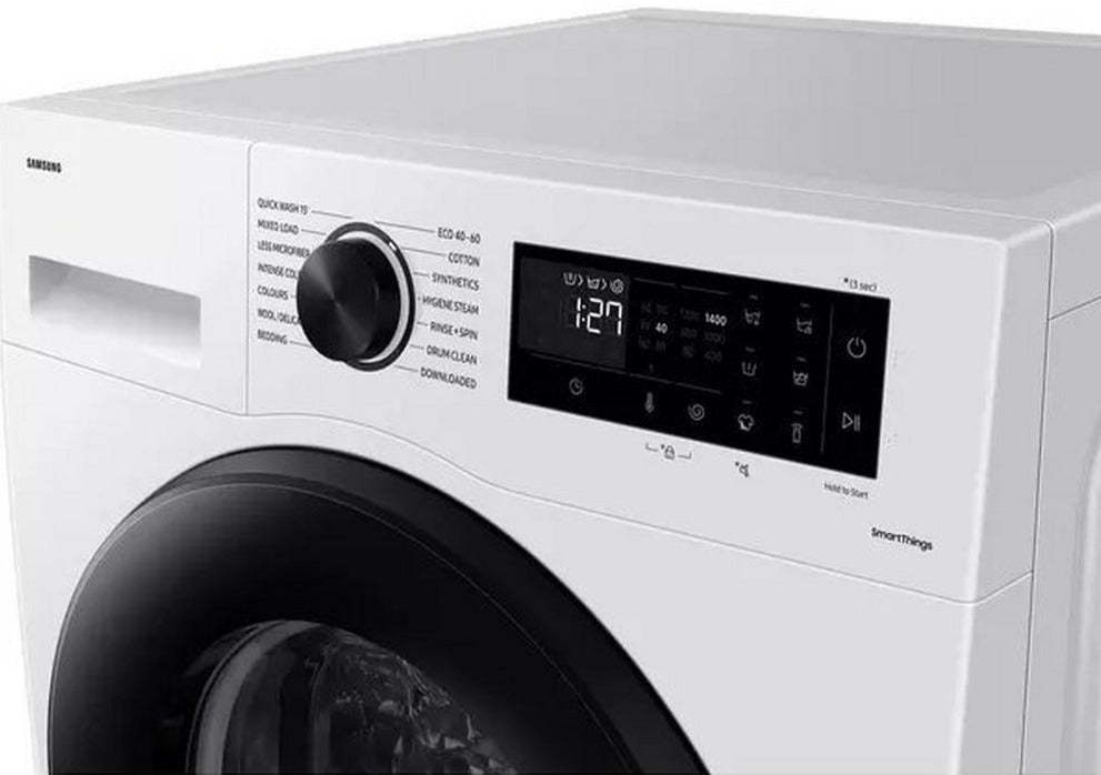 Samthtsung WW90CGC04DAEEU 9Kg Washing Machine with 1400 rpm - White - A Rated