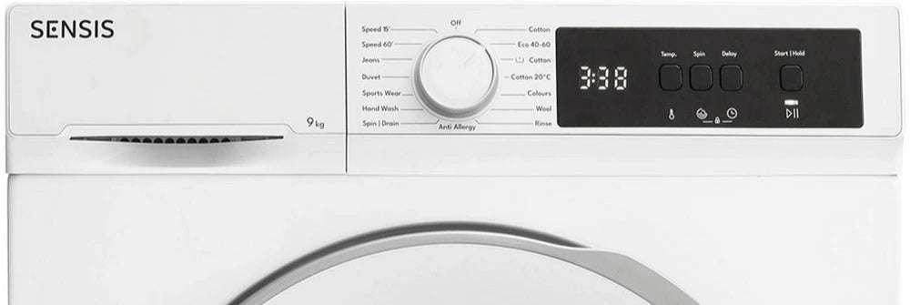 Senthtsis WMF01914AW 9Kg Washing Machine with 1400 rpm - White - A Rated