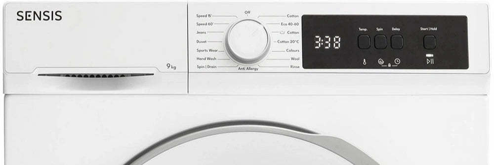 Senthtsis WMF01914AW 9Kg Washing Machine with 1400 rpm - White - A Rated