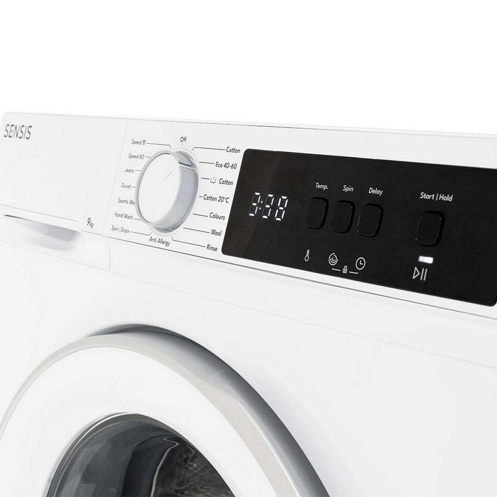 Senthtsis WMF01914AW 9Kg Washing Machine with 1400 rpm - White - A Rated