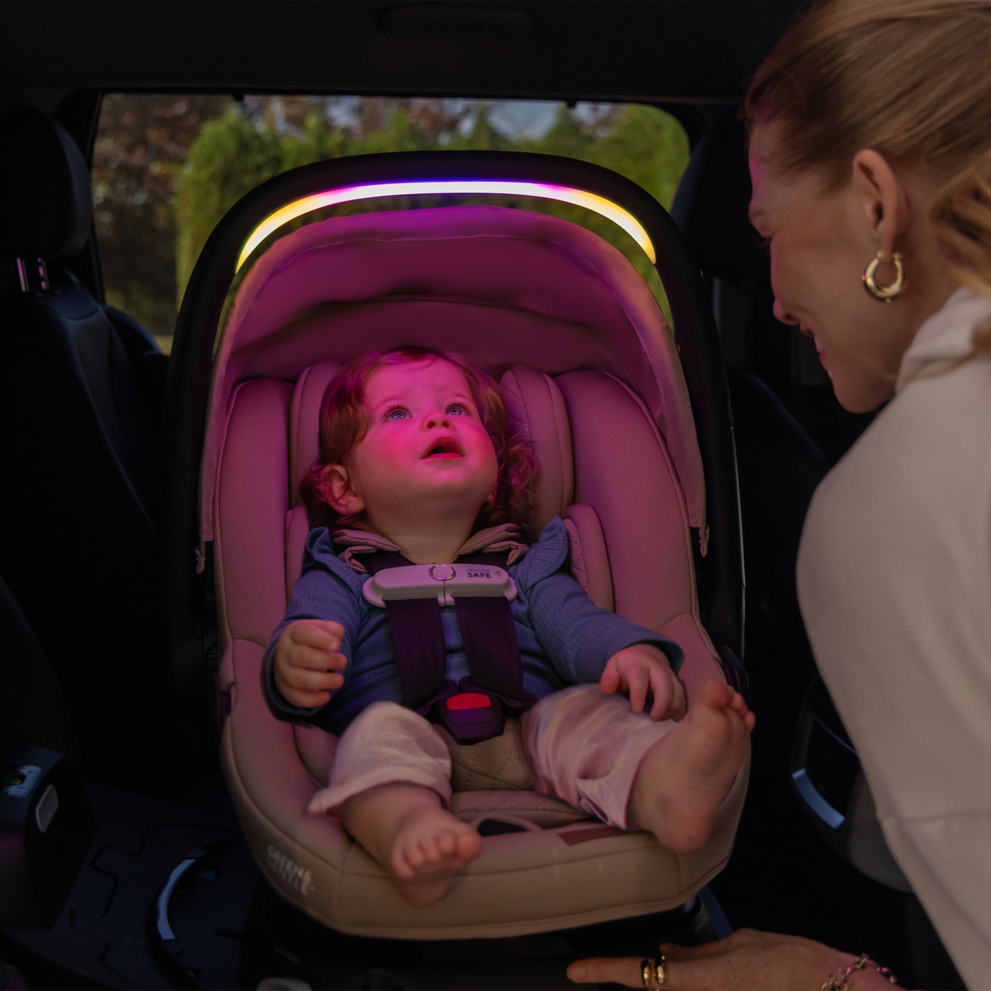 Shyft Intuiti+ Travel System featuring Revolve180 LiteMax™ NXT Rotating Infant Car Seat with SensorySoothe