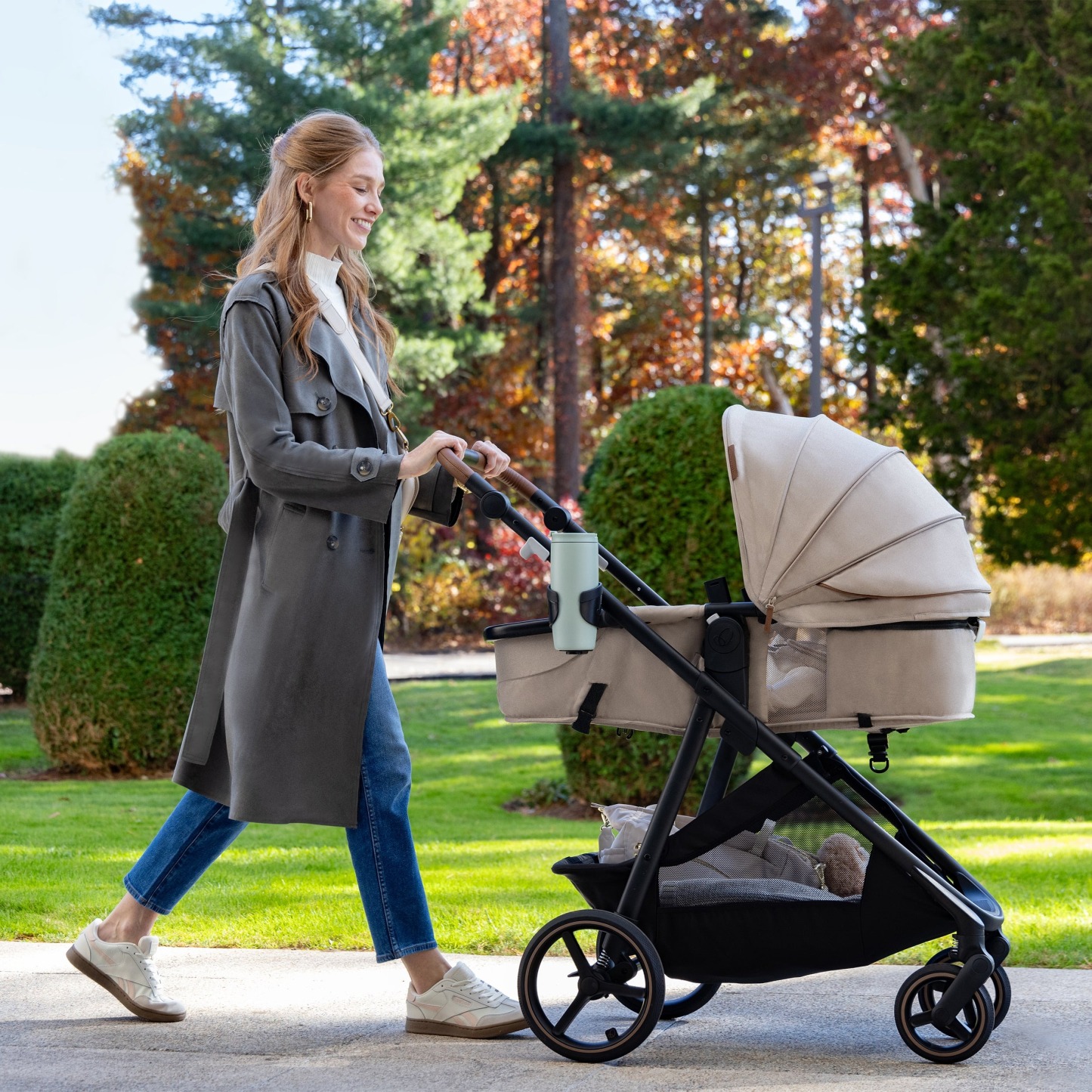 Shyft Intuiti+ Travel System featuring Revolve180 LiteMax™ NXT Rotating Infant Car Seat with SensorySoothe