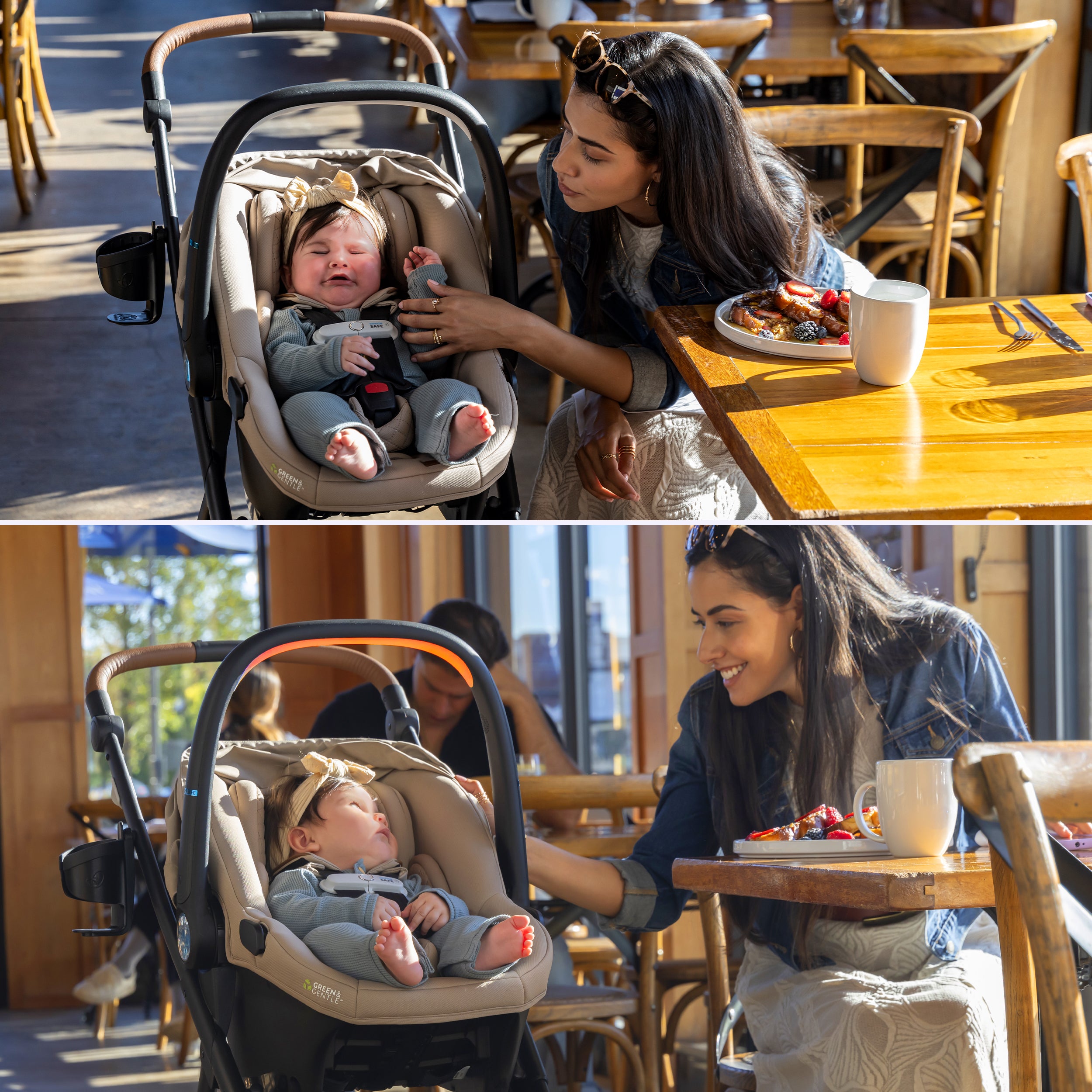 Build your own custom Travel System! Shyft Intuiti+ Travertine & Revolve180 Litemax NXT w/ SensorySoothe