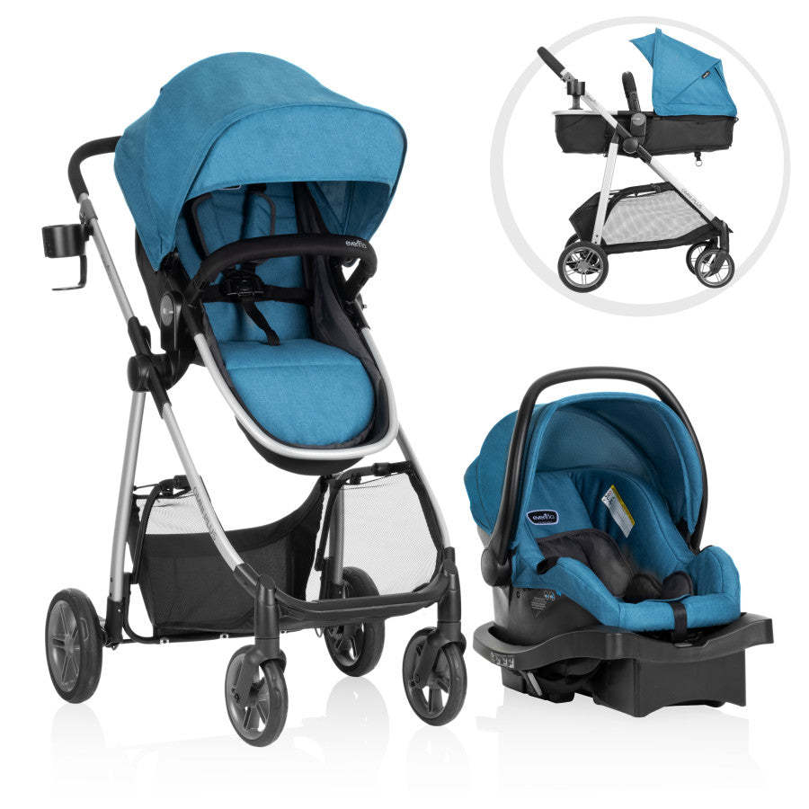 Omni Plus Modular Travel System with LiteMax Rear-Facing Infant Car Se