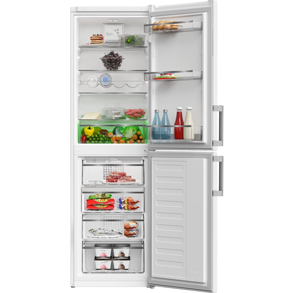 Blomberg KGM4574V Frost Free Fridge Freezer White White