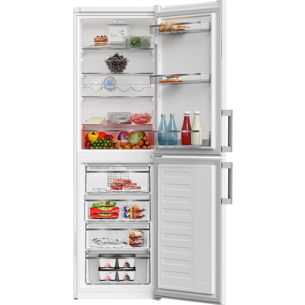 Blomberg KGM4574V Frost Free Fridge Freezer White White