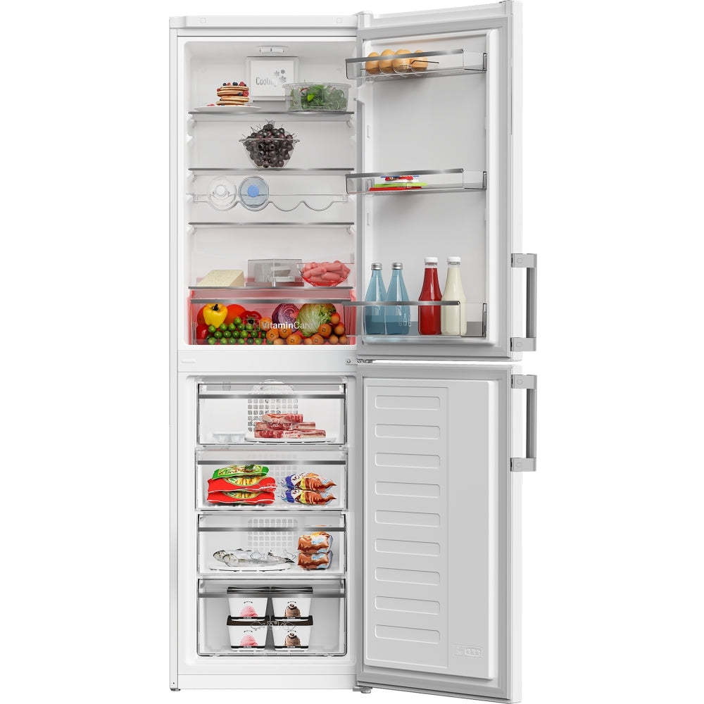 Blomberg KGM4574V Frost Free Fridge Freezer White White
