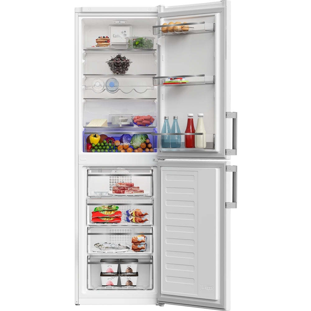 Blomberg KGM4574V Frost Free Fridge Freezer White White