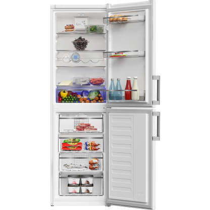 Blomberg KGM4574V Frost Free Fridge Freezer White White