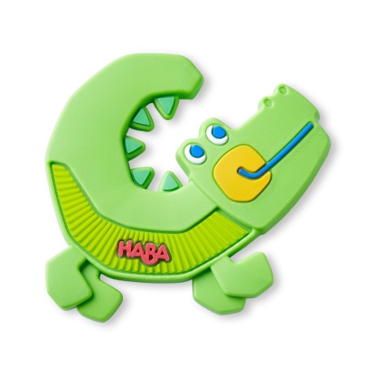 Crocodile Silicone Teething Toy - HABA USA