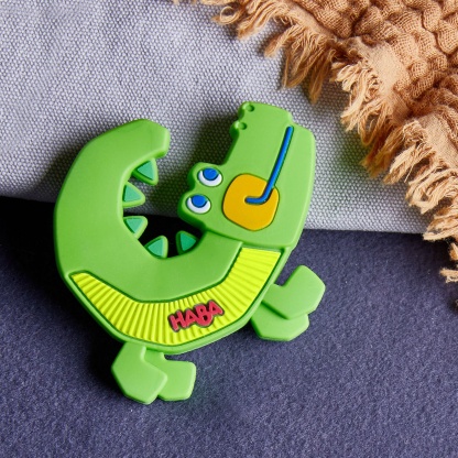 Crocodile Silicone Teething Toy - HABA USA