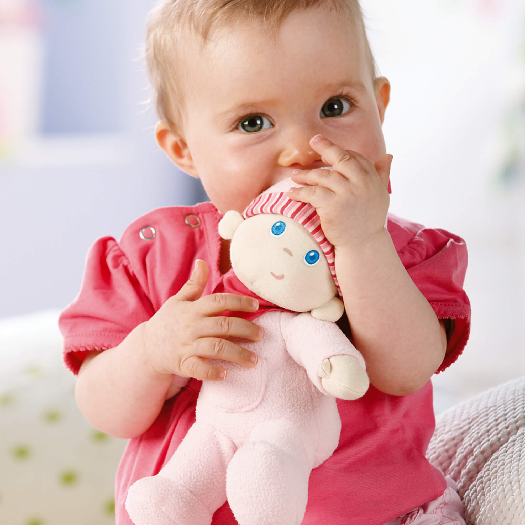 Snug Up Doll Luisa 8" First Doll - HABA USA