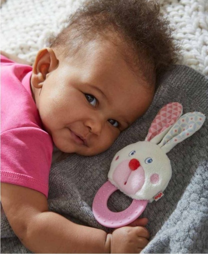 Chomp Champ Bunny Teether - HABA USA