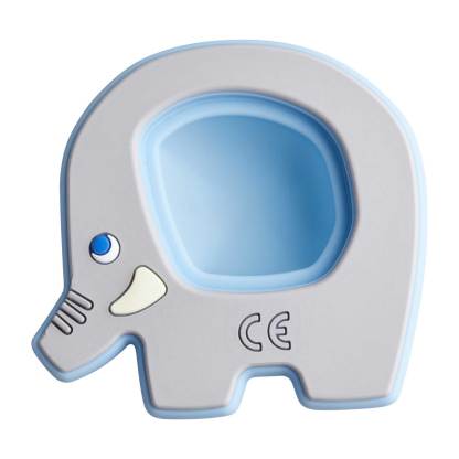 Popping Elephant Silicone Teething Toy - HABA USA