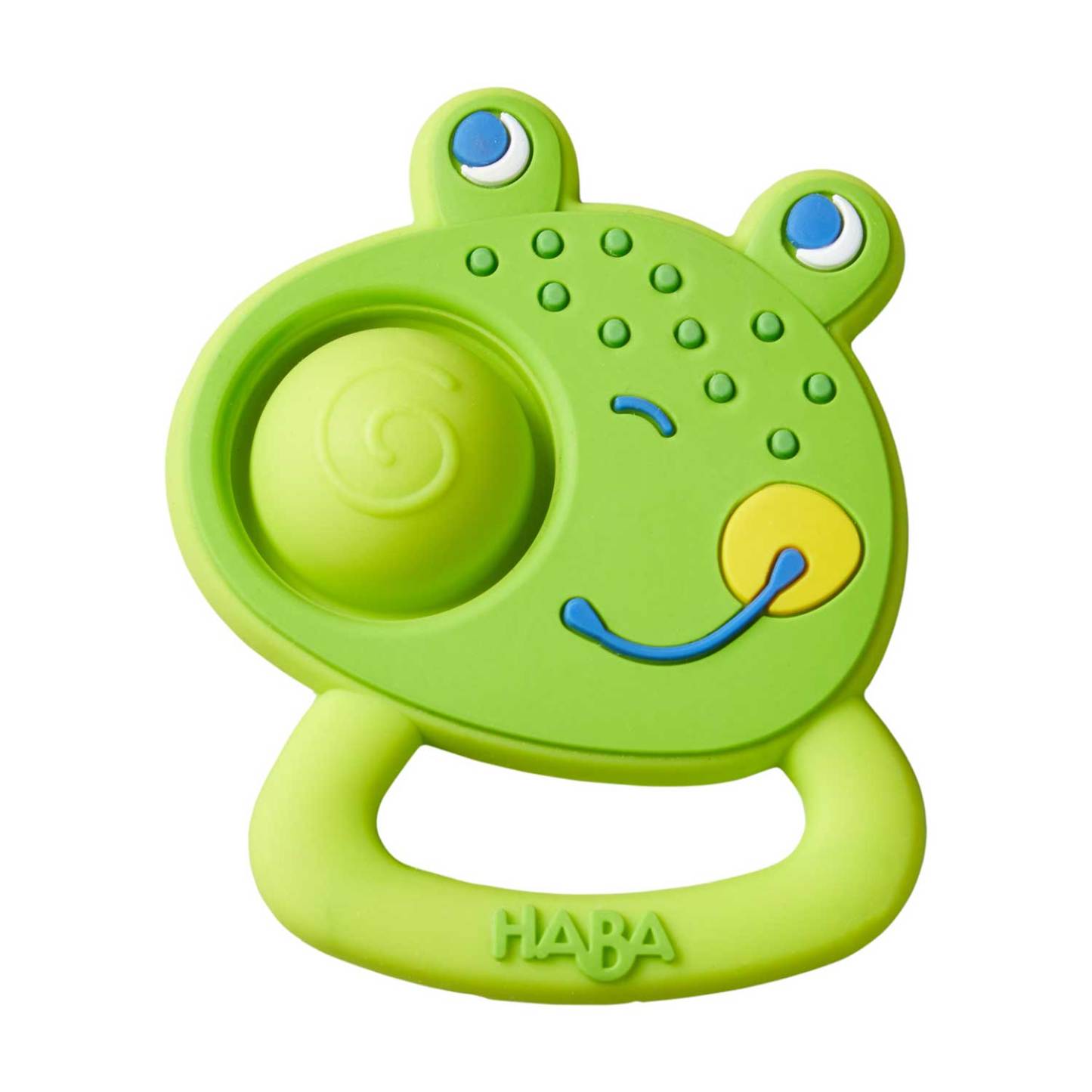 Popping Frog Silicone Teething Toy - HABA USA