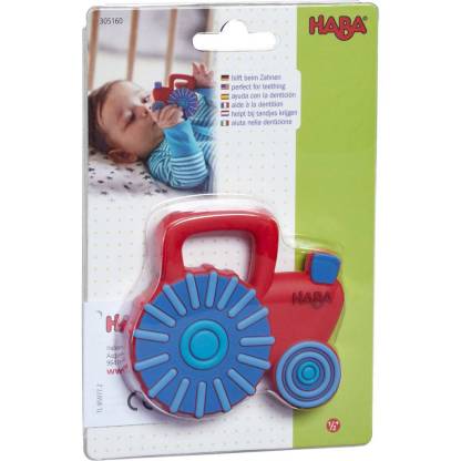 Tractor Silicone Teether - HABA USA