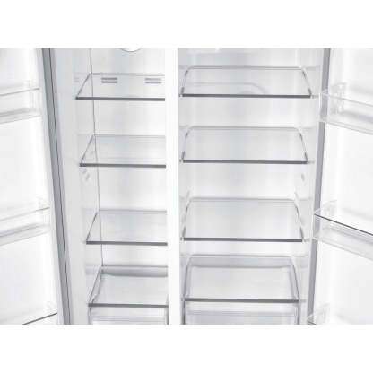 Hoover H-FRIDGE 500 HHSBSO-6174XK-1 Frost Free American Fridge Freezer Stainless Steel