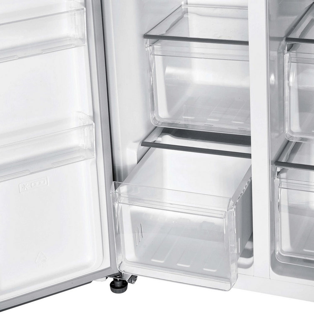 Hoover H-FRIDGE 500 HHSBSO-6174XK-1 Frost Free American Fridge Freezer Stainless Steel