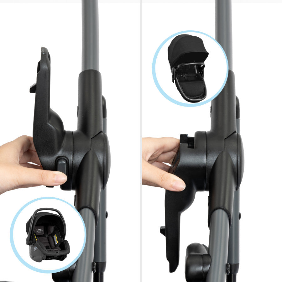 Pivot Suite Modular Travel System with LiteMax Infant Car Seat 7