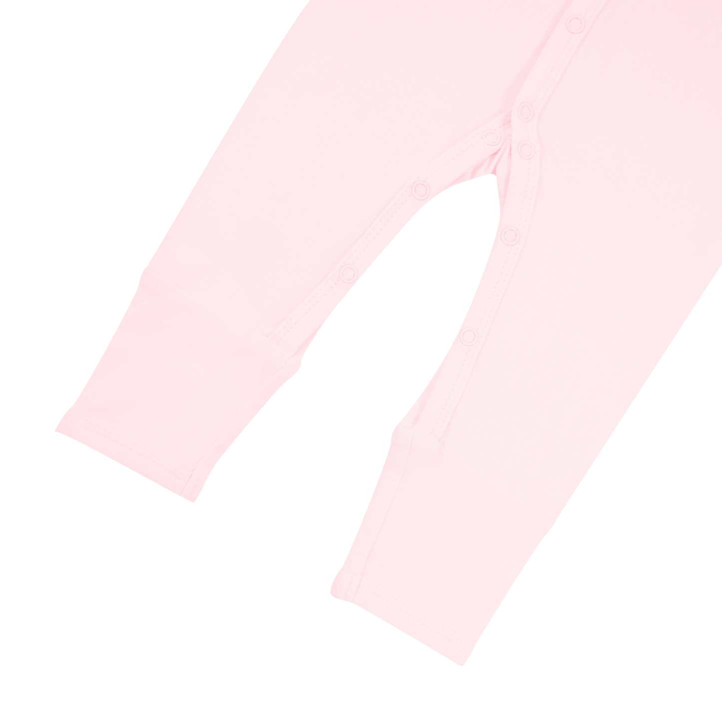 Snaps on Kyte Baby Romper in Sakura