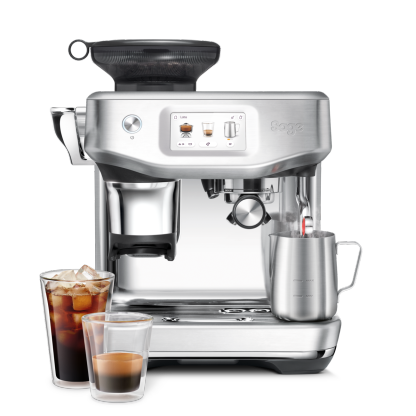 Barista Touch Impress Bean-to-Cup Coffee Machine – Cold Extraction - Sea Salt | SES882SST4GUK1