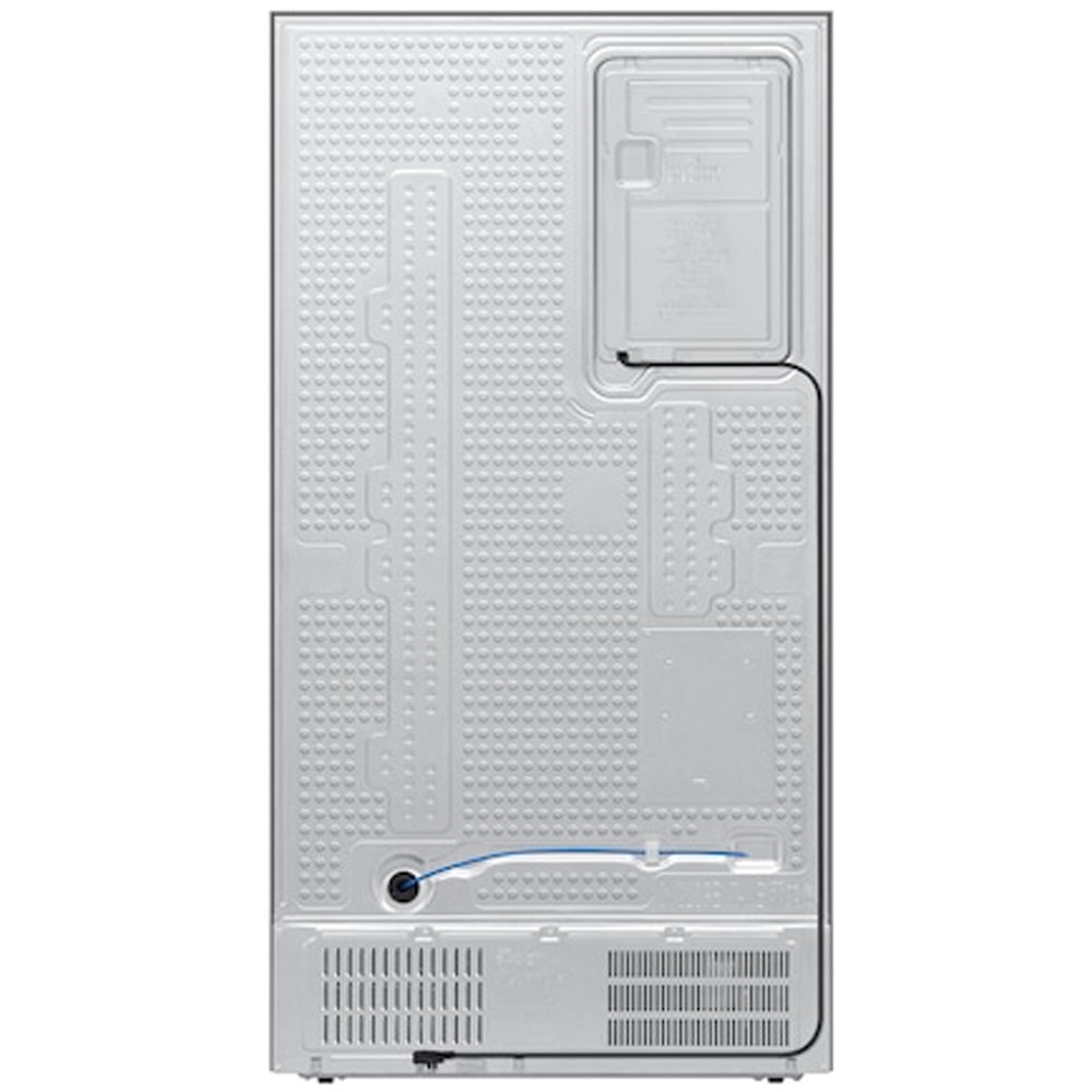 Samsung Bespoke AI RS90F66BEFEU Plumbed American Fridge Freezer with Family Hub Black