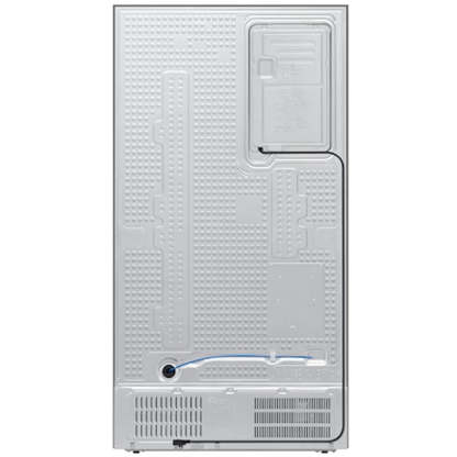 Samsung Bespoke AI RS90F66BEFEU Plumbed American Fridge Freezer with Family Hub Black