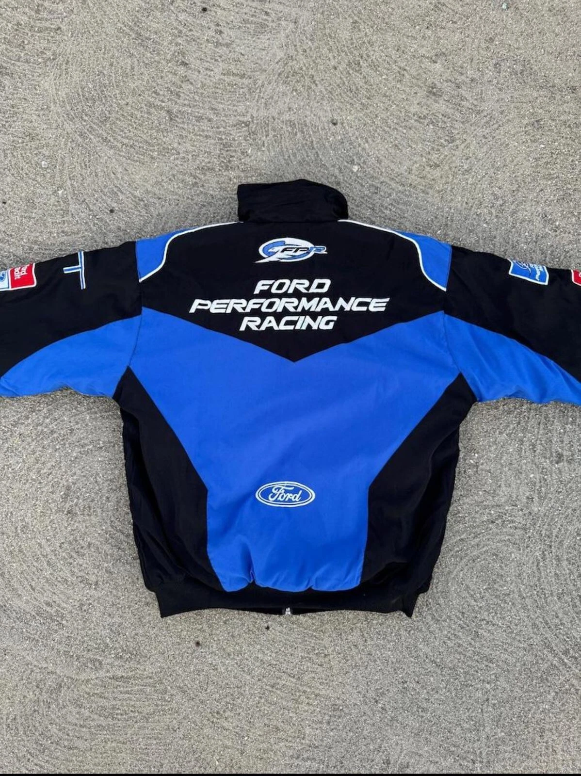 Vintage Ford Performance Racing/Bomber Jacket, Retro Formula1 Embroidered Jacket