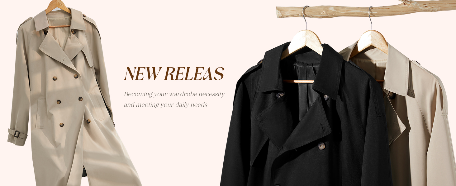 double breasted trench coat for men