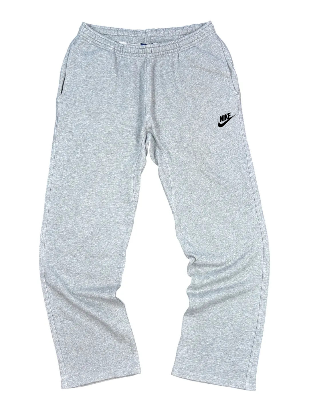 nk Baggy Joggers Open Leg（white & black）