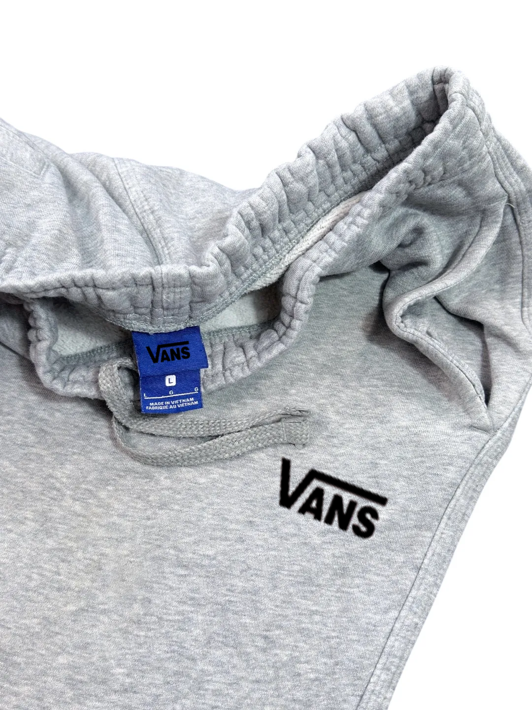 Vans Baggy Joggers Open Leg（White & Black）