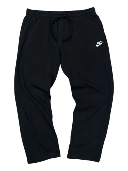 nk Baggy Joggers Open Leg（white & black）