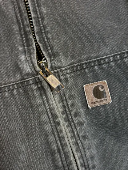 Rare 1990s Carhartt Active Jacket J130 CHT in Heavy Faded Chestnut (size XL) Made in USA