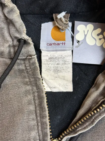 Rare 1990s Carhartt Active Jacket J130 CHT in Heavy Faded Chestnut (size XL) Made in USA